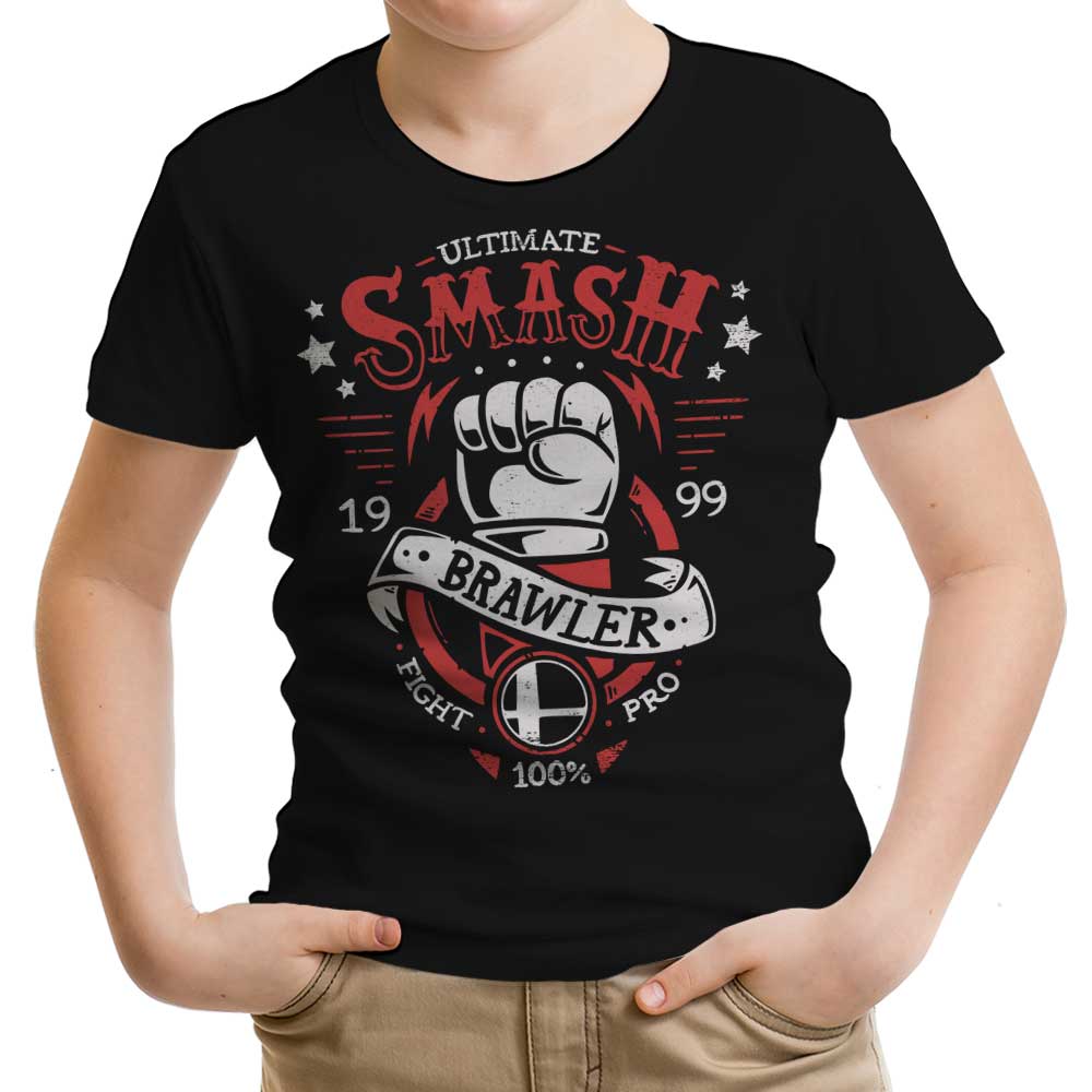 Ultimate Brawler Youth Apparel - Adult & Kids T-Shirts, Sweatshirts & Hoodies apparel design preview 1