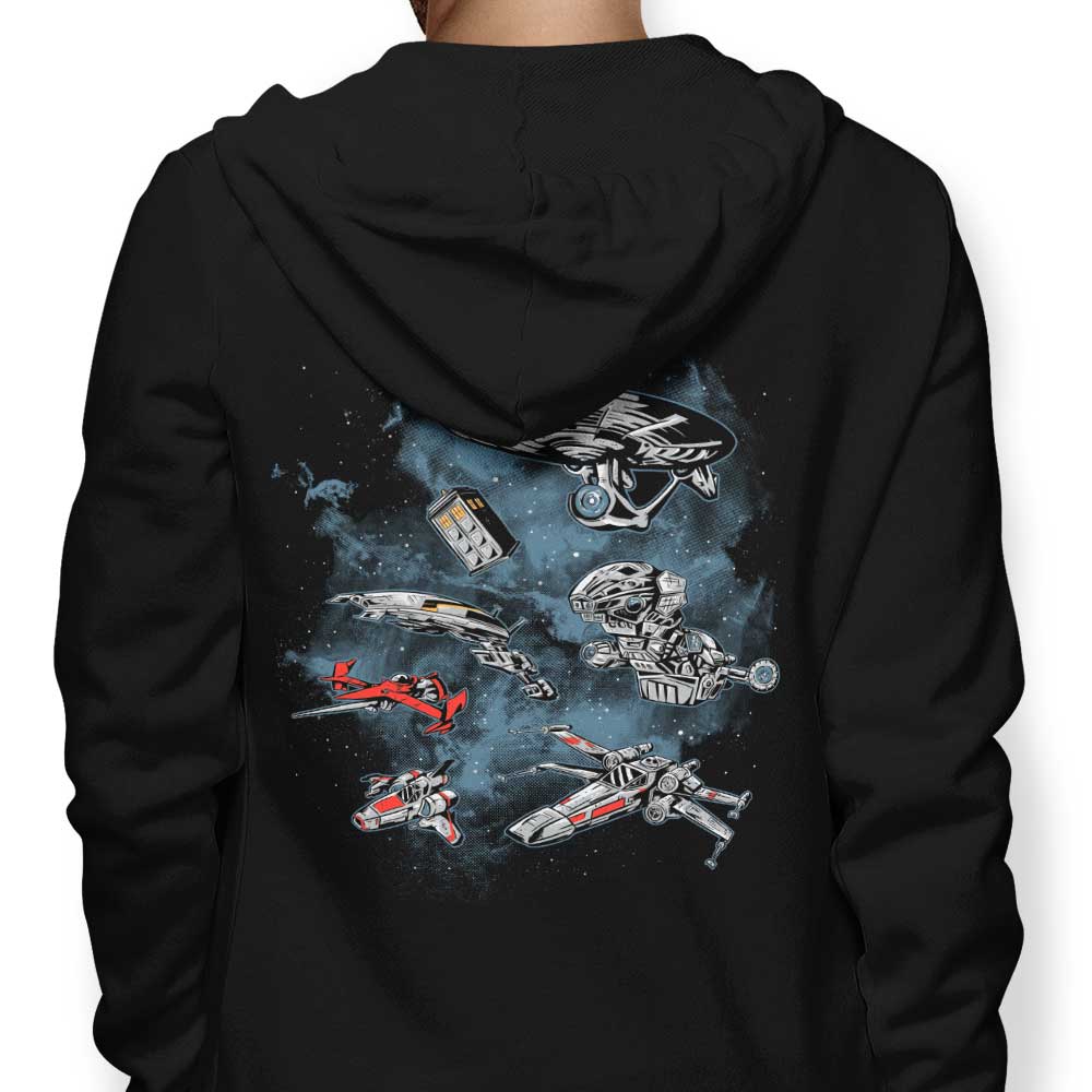 Ultimate Space Fleet - Adult & Kids T-Shirts, Sweatshirts & Hoodies apparel design preview 1
