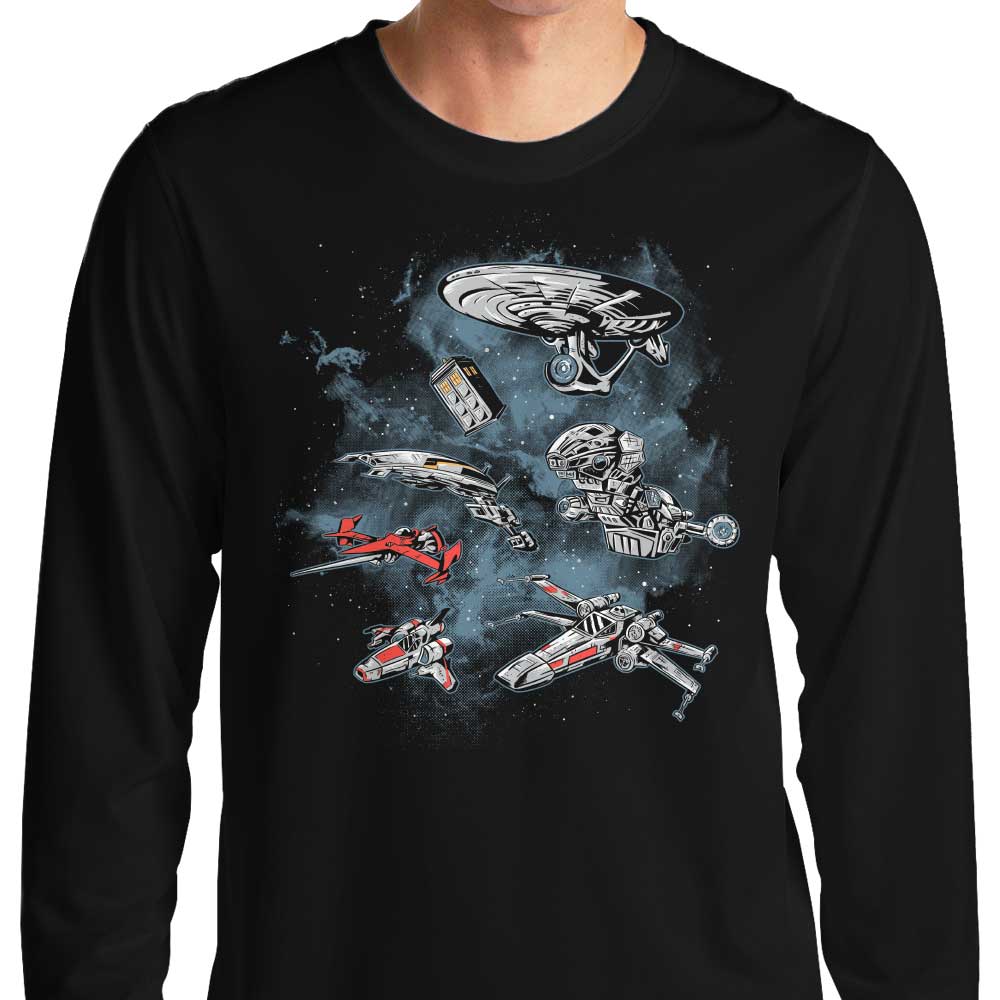 Ultimate Space Fleet - Adult & Kids T-Shirts, Sweatshirts & Hoodies apparel design preview 1