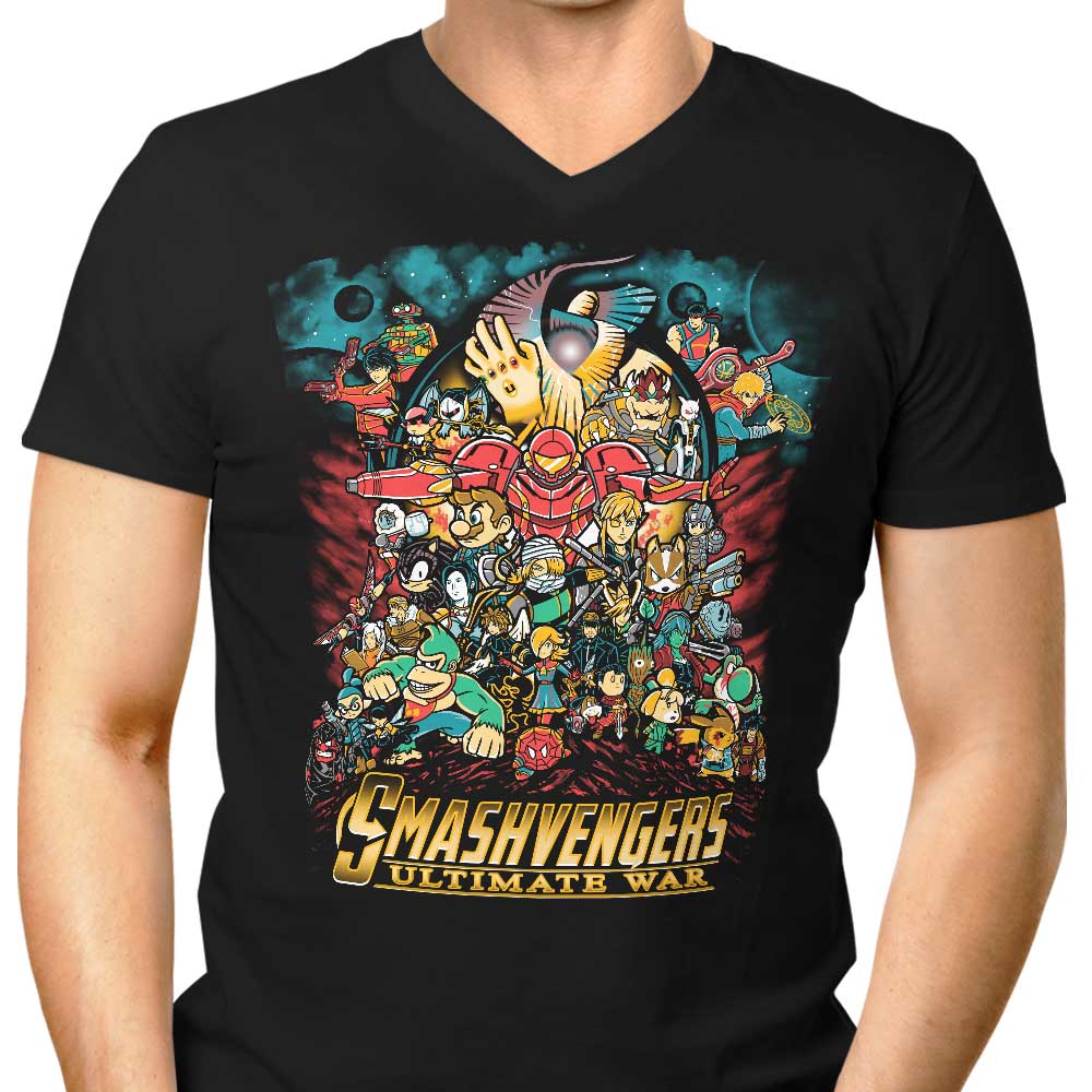Ultimate War Men's V-Neck - Adult & Kids T-Shirts, Sweatshirts & Hoodies apparel design preview 1