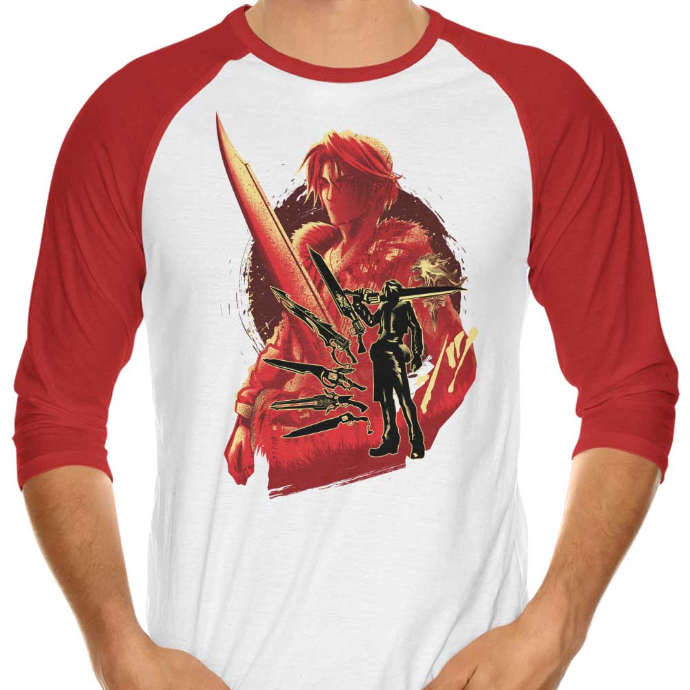 Ultimate Weapon Lion Heart 3/4 Sleeve Raglan - Adult & Kids T-Shirts, Sweatshirts & Hoodies apparel design preview 1