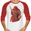 Ultimate Weapon Lion Heart 3/4 Sleeve Raglan - Adult & Kids T-Shirts, Sweatshirts & Hoodies apparel design preview 1