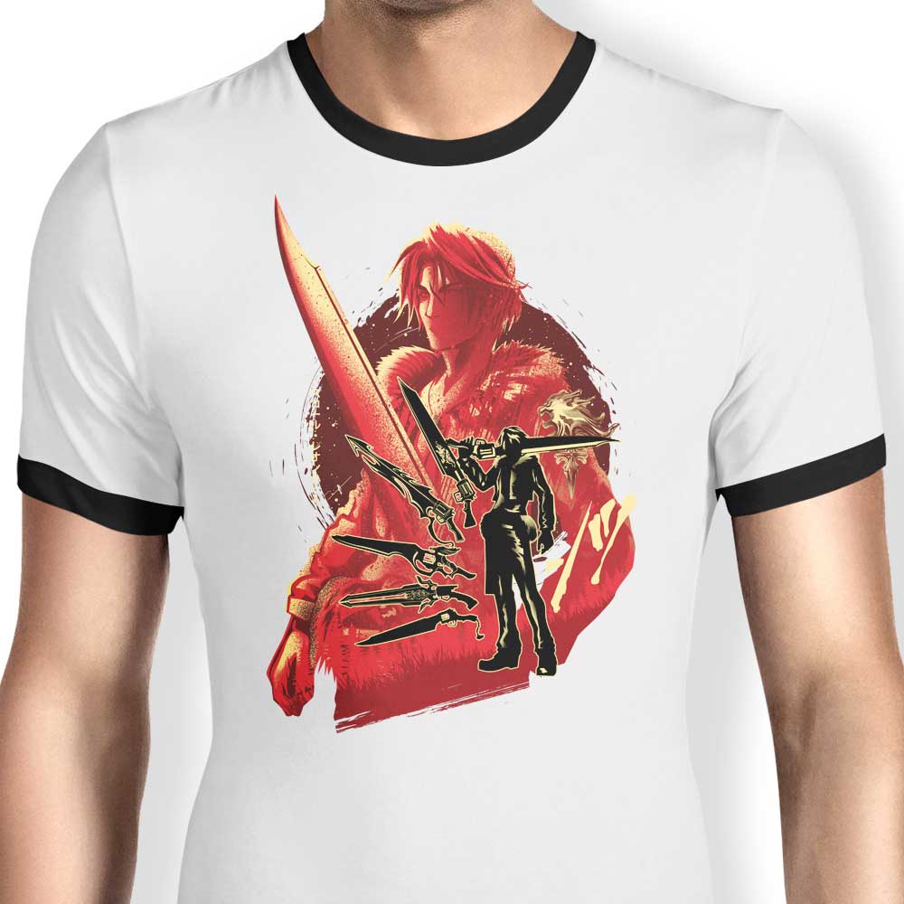 Ultimate Weapon Lion Heart Ringer - Adult & Kids T-Shirts, Sweatshirts & Hoodies apparel design preview 1