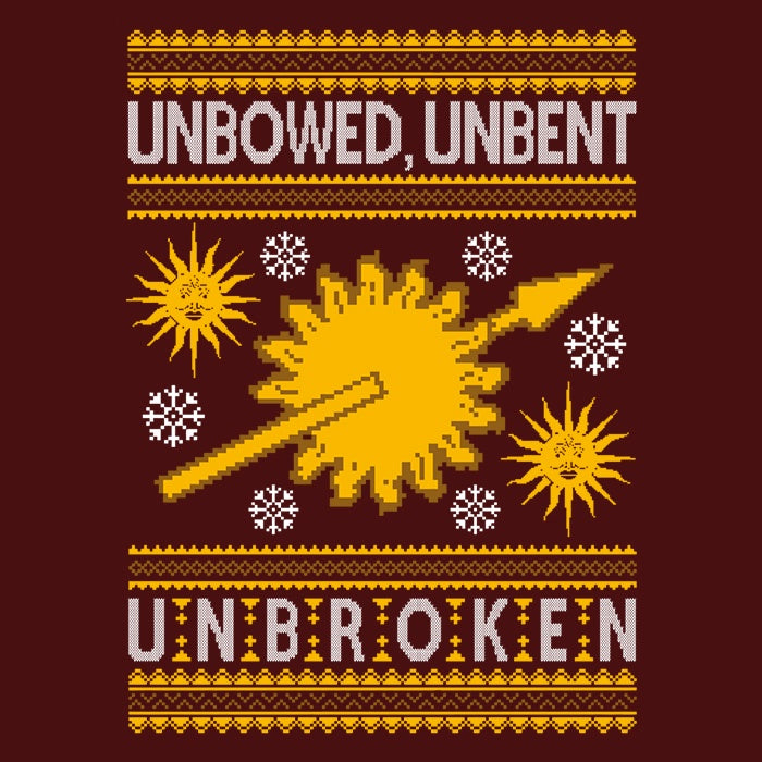Unbowed. Unwrapped. Unbroken. - Adult & Kids T-Shirts, Sweatshirts & Hoodies apparel design preview 2