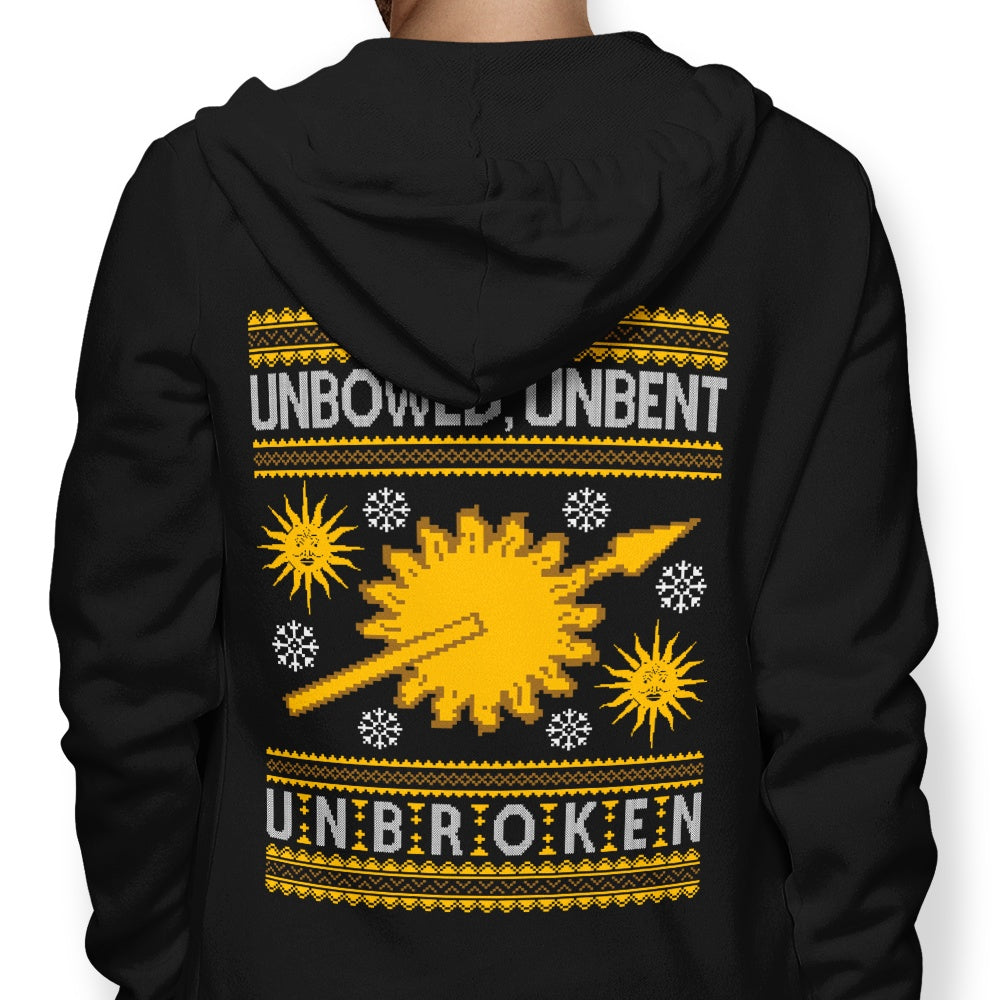 Unbowed. Unwrapped. Unbroken. - Adult & Kids T-Shirts, Sweatshirts & Hoodies apparel design preview 1
