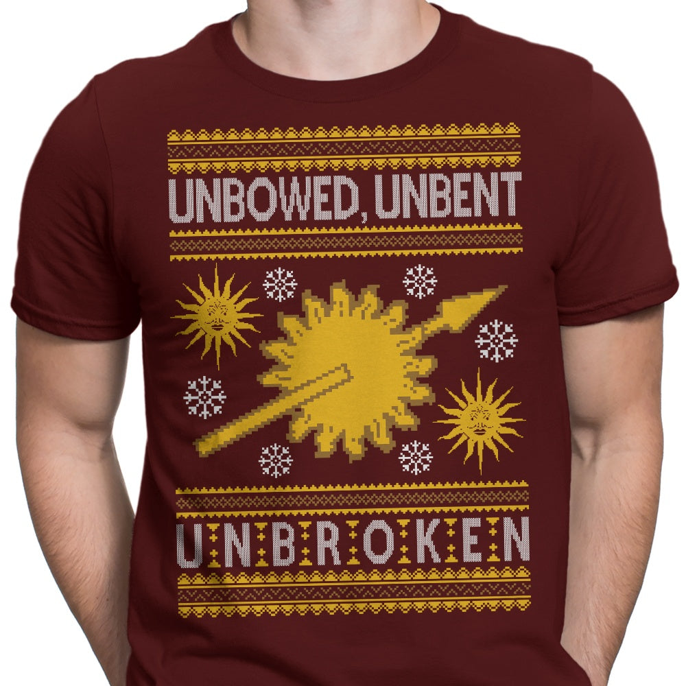 Unbowed. Unwrapped. Unbroken. Men's Apparel - Adult & Kids T-Shirts, Sweatshirts & Hoodies apparel design preview 2