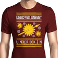 Unbowed. Unwrapped. Unbroken. Men's Apparel - Adult & Kids T-Shirts, Sweatshirts & Hoodies apparel design preview 1