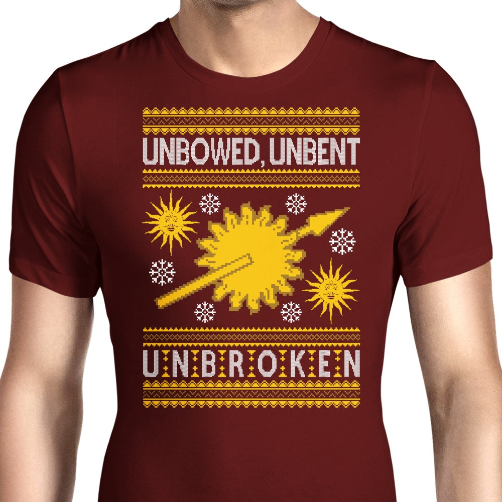 Unbowed. Unwrapped. Unbroken. Men's Apparel - Adult & Kids T-Shirts, Sweatshirts & Hoodies apparel design preview 1
