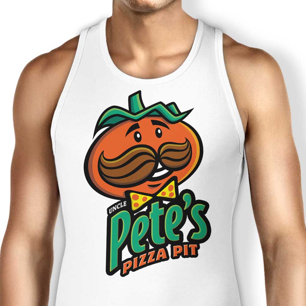 Uncle Pete's Pizza Pit Tank Top - Adult & Kids T-Shirts, Sweatshirts & Hoodies apparel design preview 1