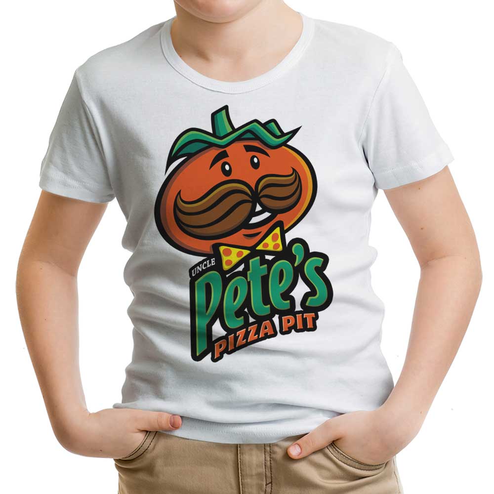 Uncle Pete's Pizza Pit Youth Apparel - Adult & Kids T-Shirts, Sweatshirts & Hoodies apparel design preview 1