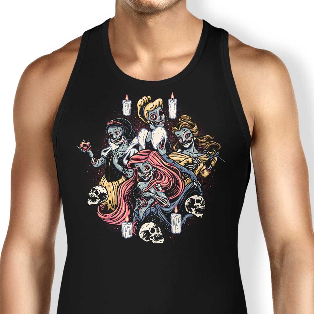 Undead Princesses Tank Top - Adult & Kids T-Shirts, Sweatshirts & Hoodies apparel design preview 1
