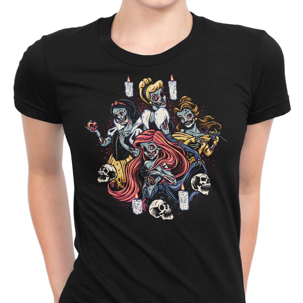 Undead Princesses Women's Apparel - Adult & Kids T-Shirts, Sweatshirts & Hoodies apparel design preview 1