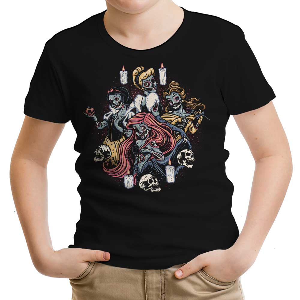 Undead Princesses Youth Apparel - Adult & Kids T-Shirts, Sweatshirts & Hoodies apparel design preview 1