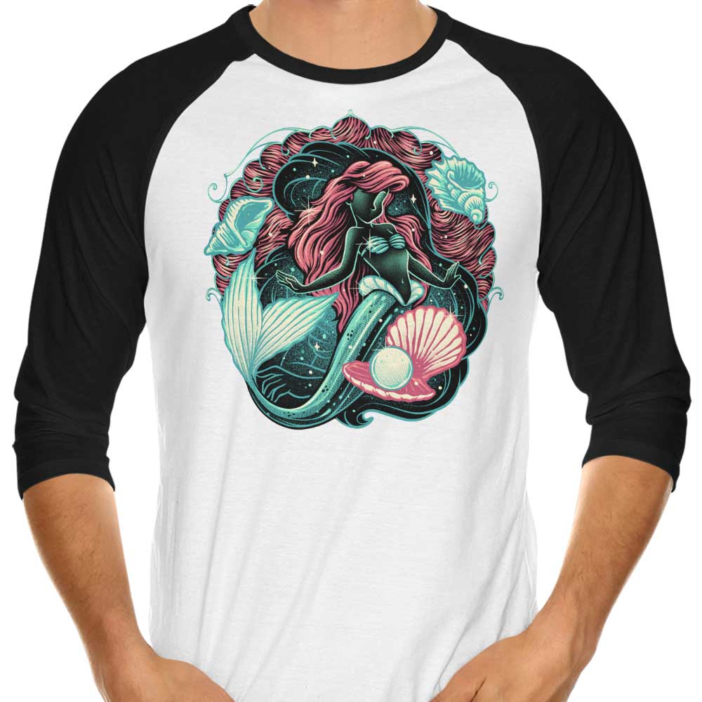Under the Sea of Stars 3/4 Sleeve Raglan - Adult & Kids T-Shirts, Sweatshirts & Hoodies apparel design preview 1