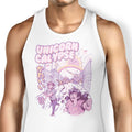Unicorn Calypse Tank Top - Adult & Kids T-Shirts, Sweatshirts & Hoodies apparel design preview 1