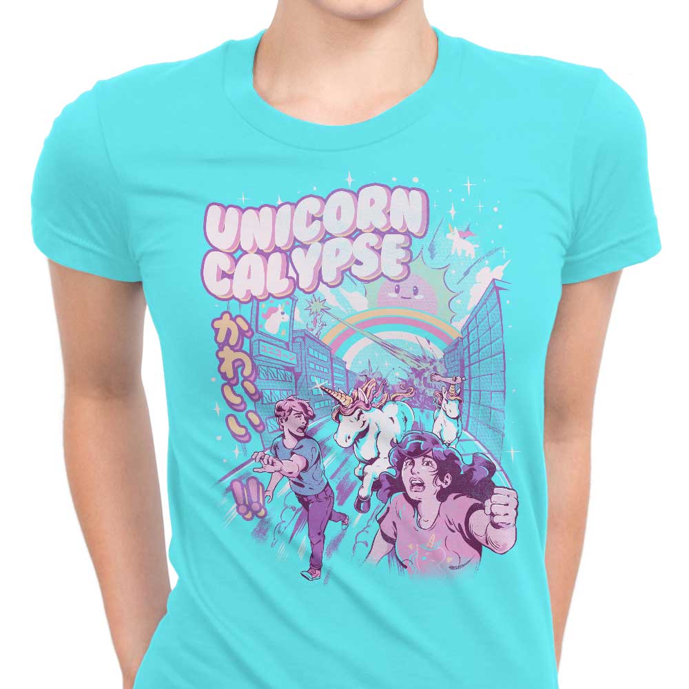 Unicorn Calypse Women's Apparel - Adult & Kids T-Shirts, Sweatshirts & Hoodies apparel design preview 1