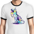 Unicornasaurus Rex Ringer - Adult & Kids T-Shirts, Sweatshirts & Hoodies apparel design preview 1