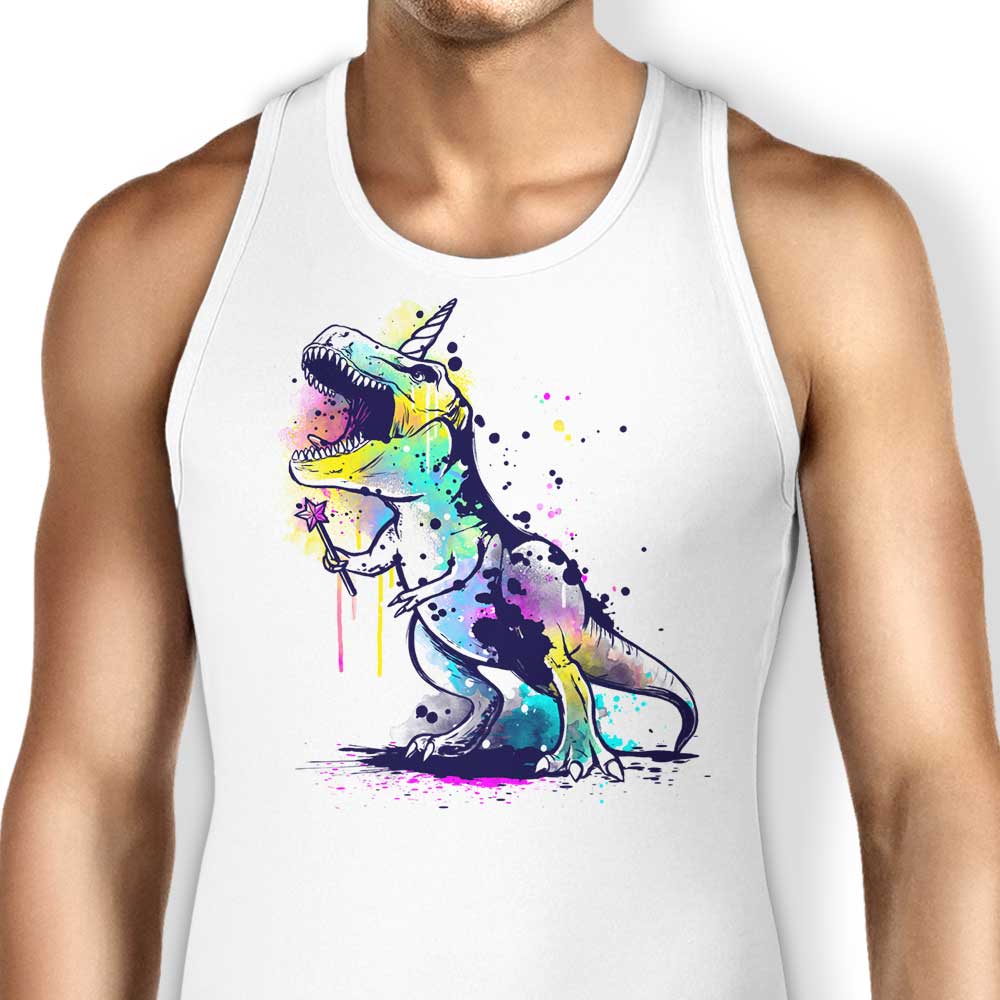 Unicornasaurus Rex Tank Top - Adult & Kids T-Shirts, Sweatshirts & Hoodies apparel design preview 1