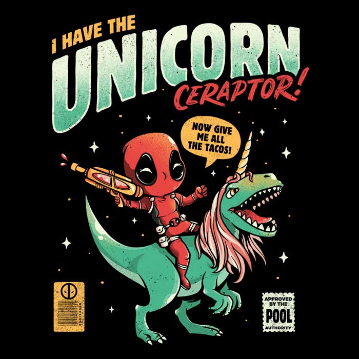 Unicornceraptor - Adult & Kids T-Shirts, Sweatshirts & Hoodies apparel design preview 2