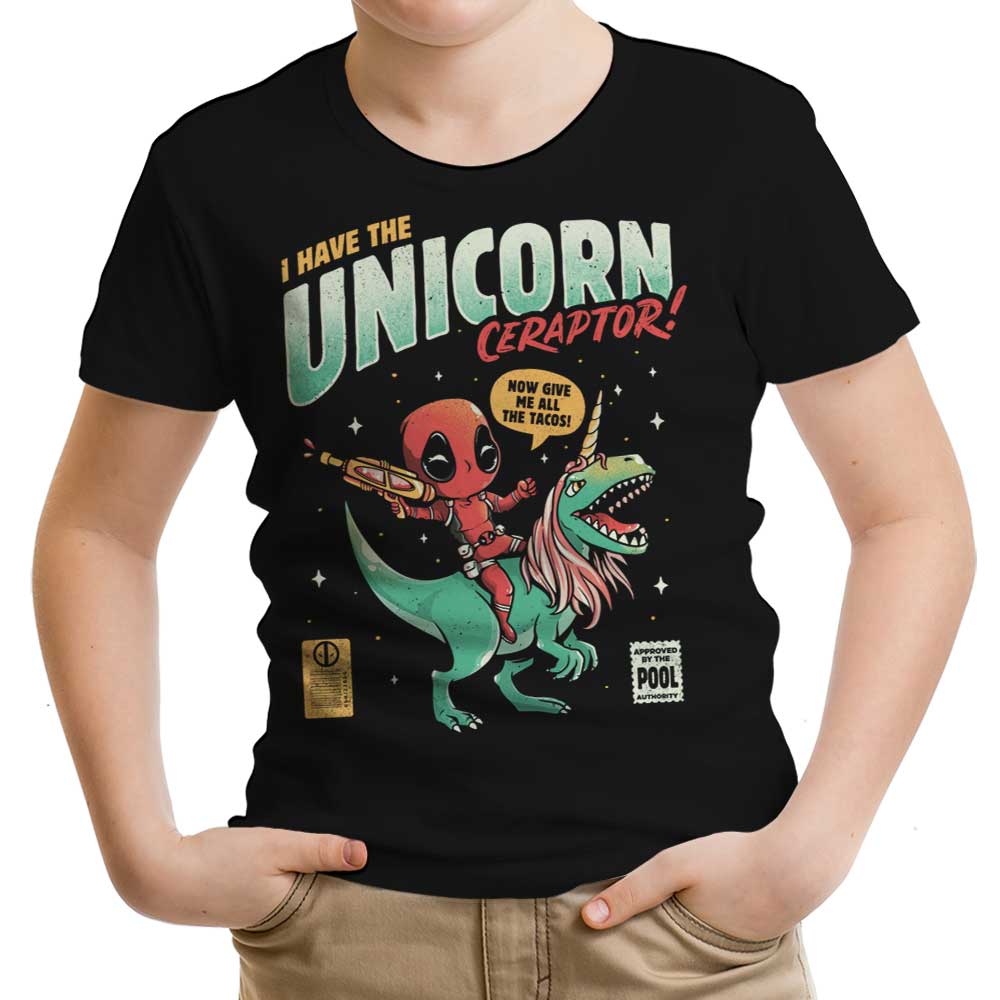 Unicornceraptor Youth Apparel - Adult & Kids T-Shirts, Sweatshirts & Hoodies apparel design preview 1