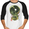 Unshaken 3/4 Sleeve Raglan - Adult & Kids T-Shirts, Sweatshirts & Hoodies apparel design preview 1