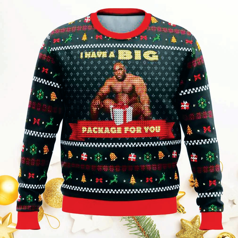 I have a big package for you ugly Christmas sweater product image