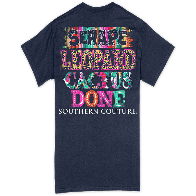 SALE Southern Couture Classic Serape Leopard Cactus - Adult & Kids T-Shirts, Sweatshirts & Hoodies apparel design preview 1