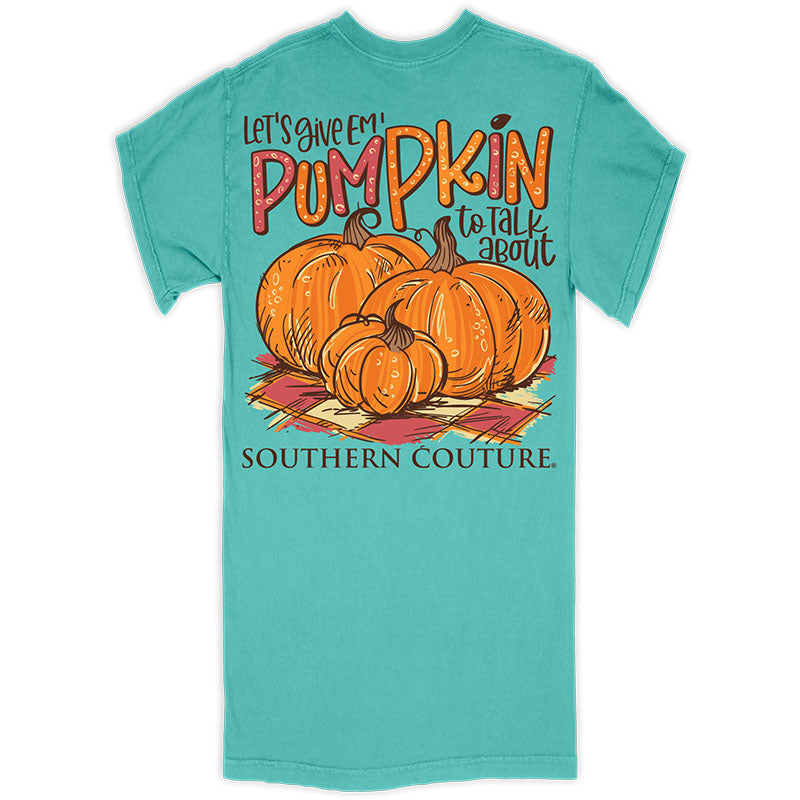 Southern Couture Pumpkin To Talk About Fall Comfort - Adult & Kids T-Shirts, Sweatshirts & Hoodies apparel design preview 1