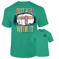 Southernology Just Roll With It Camper Comfort Colors - Adult & Kids T-Shirts, Sweatshirts & Hoodies apparel design preview 1