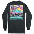 Southern Couture Classic Faith In God Mountains - Adult & Kids T-Shirts, Sweatshirts & Hoodies apparel design preview 1