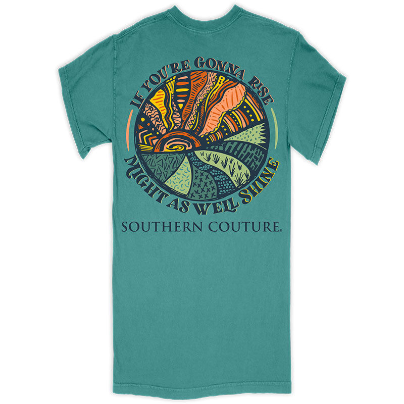 Southern Couture Your Gonna Rise Comfort Colors - Adult & Kids T-Shirts, Sweatshirts & Hoodies apparel design preview 1