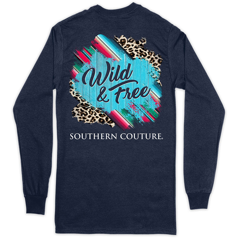 Southern Couture Classic Wild Free - Adult & Kids T-Shirts, Sweatshirts & Hoodies apparel design preview 1