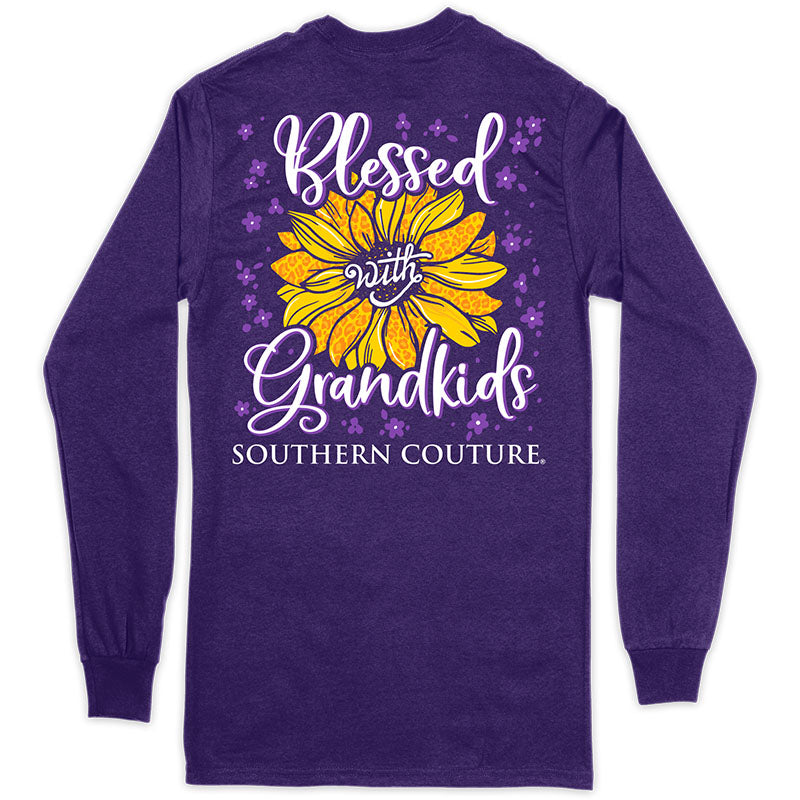 Southern Couture Classic Blessed With Grandkids - Adult & Kids T-Shirts, Sweatshirts & Hoodies apparel design preview 1