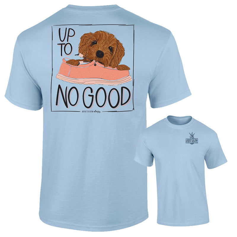 Southernology Up to No Good Dog Comfort Colors - Adult & Kids T-Shirts, Sweatshirts & Hoodies apparel design preview 1