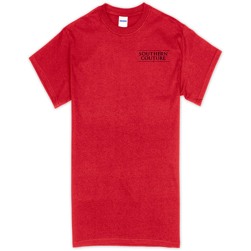 Southern Couture Classic Merry Bright Camper Holiday - Adult & Kids T-Shirts, Sweatshirts & Hoodies apparel design preview 2
