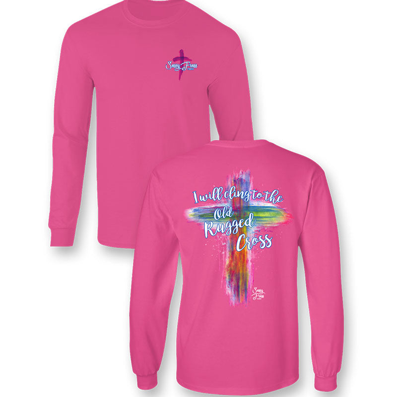 SALE Sassy Frass Rugged Cross Faith - Adult & Kids T-Shirts, Sweatshirts & Hoodies apparel design preview 1