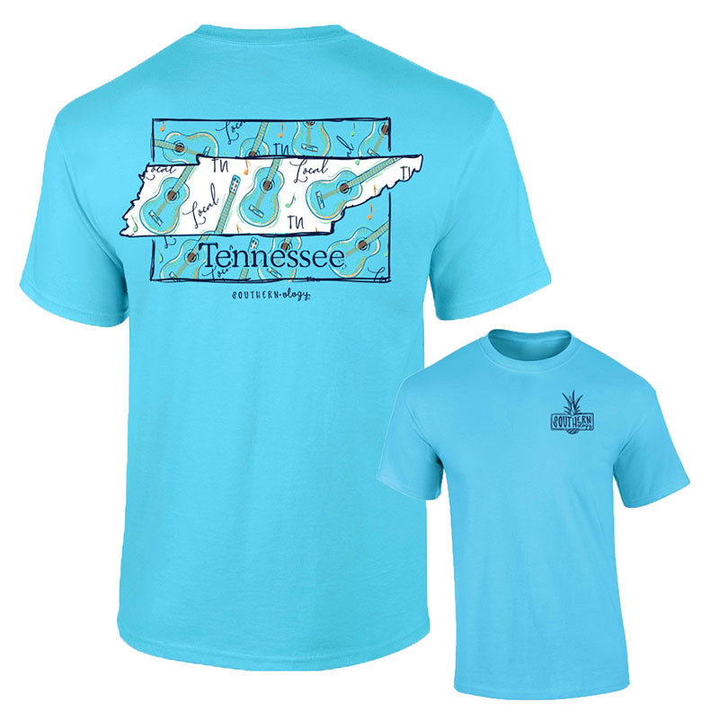 SALE Southernology Tennessee Local Comfort Colors - Adult & Kids T-Shirts, Sweatshirts & Hoodies apparel design preview 2