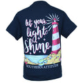 Southern Attitude Let Your Light Shine Lighthouse - Adult & Kids T-Shirts, Sweatshirts & Hoodies apparel design preview 1