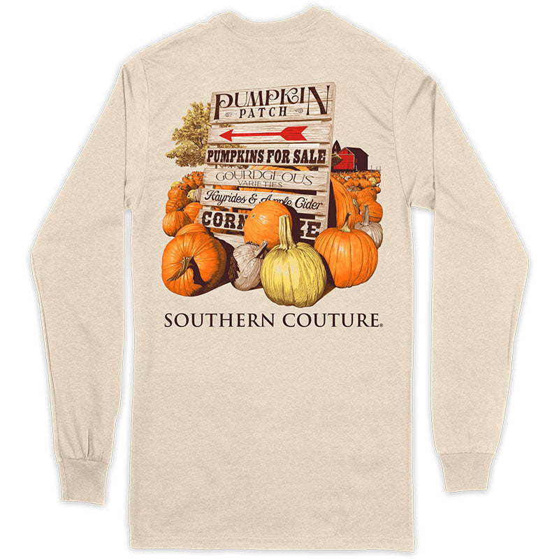 SALE Southern Couture Classic Pumpkin Patch Fall - Adult & Kids T-Shirts, Sweatshirts & Hoodies apparel design preview 2