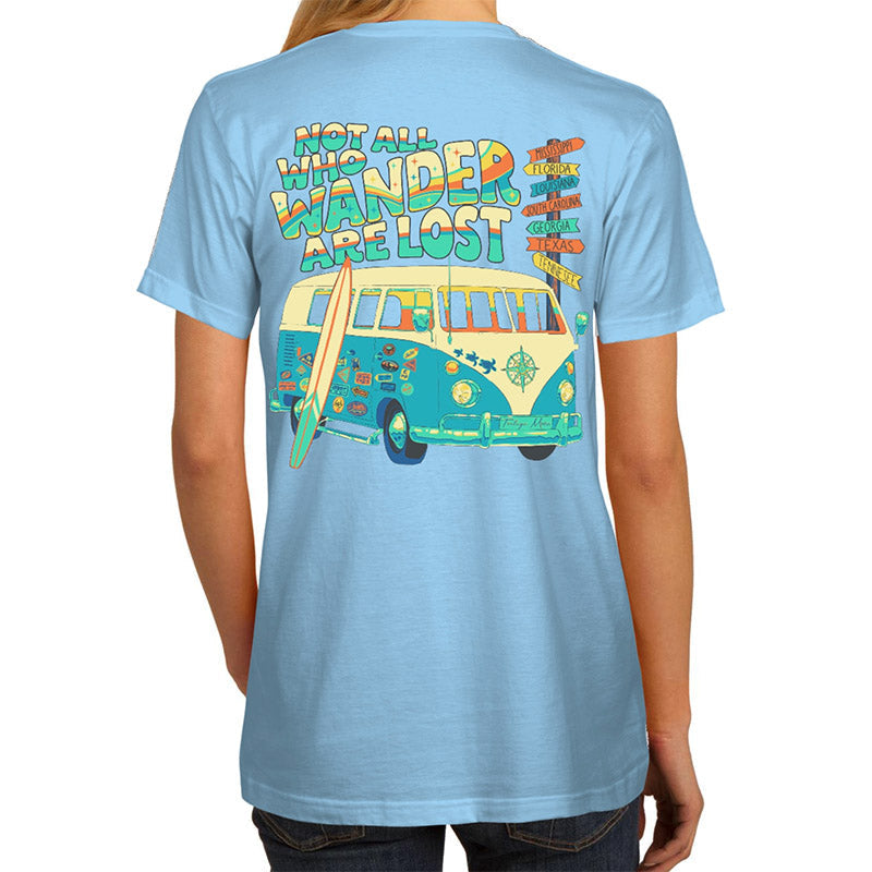 Southern Attitude Tortuga Moon Wander Van Comfort - Adult & Kids T-Shirts, Sweatshirts & Hoodies apparel design preview 2
