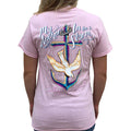 Southern Attitude Preppy Anchor In The Storm Pink - Adult & Kids T-Shirts, Sweatshirts & Hoodies apparel design preview 1