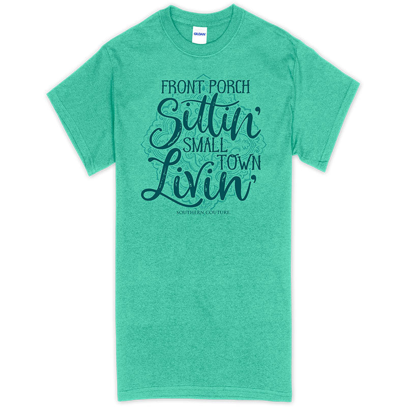 Southern Couture Porch Small Town Livin Soft - Adult & Kids T-Shirts, Sweatshirts & Hoodies apparel design preview 1