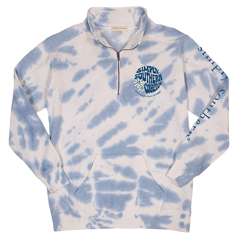 SALE Simply Southern Daisy Tie Dye Jacket - Adult & Kids T-Shirts, Sweatshirts & Hoodies apparel design preview 2