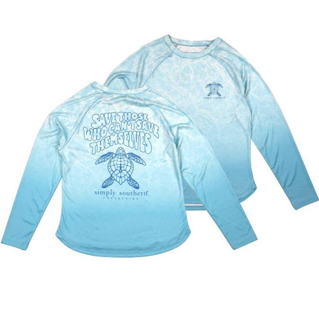 SALE Simply Southern Save Turtles Beach Rash Guard - Adult & Kids T-Shirts, Sweatshirts & Hoodies apparel design preview 1