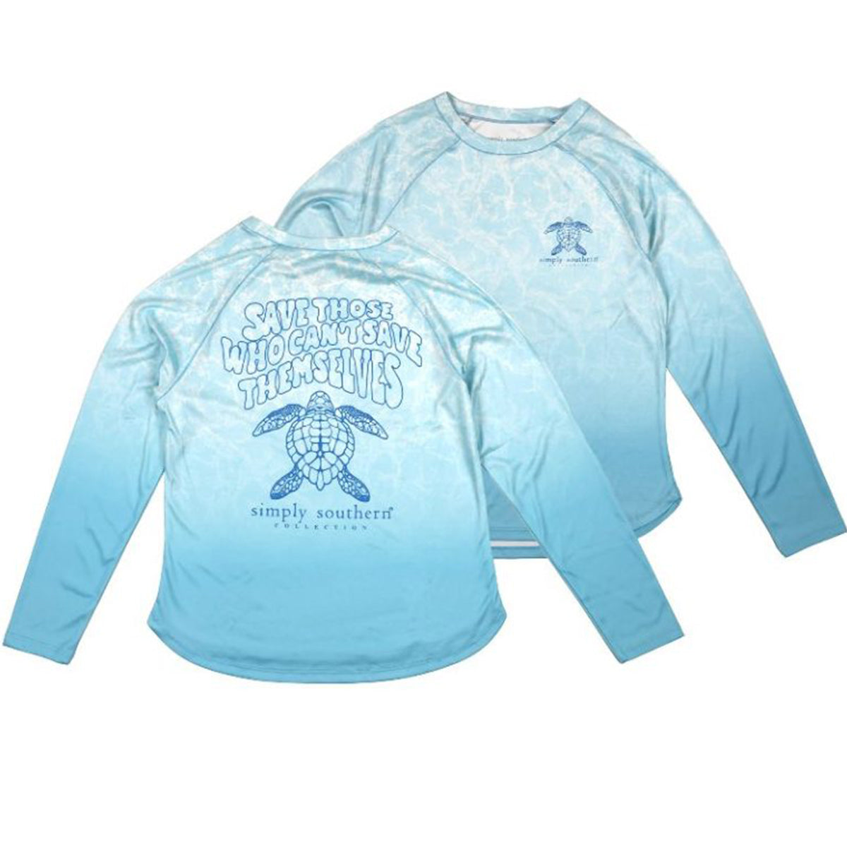 SALE Simply Southern Save Turtles Beach Rash Guard - Adult & Kids T-Shirts, Sweatshirts & Hoodies apparel design preview 1