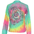 Southern Attitude Tortuga Moon Turtle Minty Tie Dye - Adult & Kids T-Shirts, Sweatshirts & Hoodies apparel design preview 1