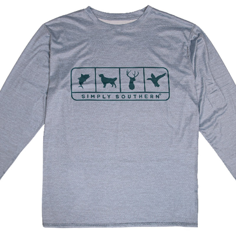 SALE Simply Southern Outdoor Games Rash Guard Swim UV - Adult & Kids T-Shirts, Sweatshirts & Hoodies apparel design preview 2