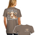 Southern Attitude Cow If My Mouth Doesn't Say It - Adult & Kids T-Shirts, Sweatshirts & Hoodies apparel design preview 1