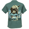 Country Life Outfitters Fishing Dog Unisex Green - Adult & Kids T-Shirts, Sweatshirts & Hoodies apparel design preview 1