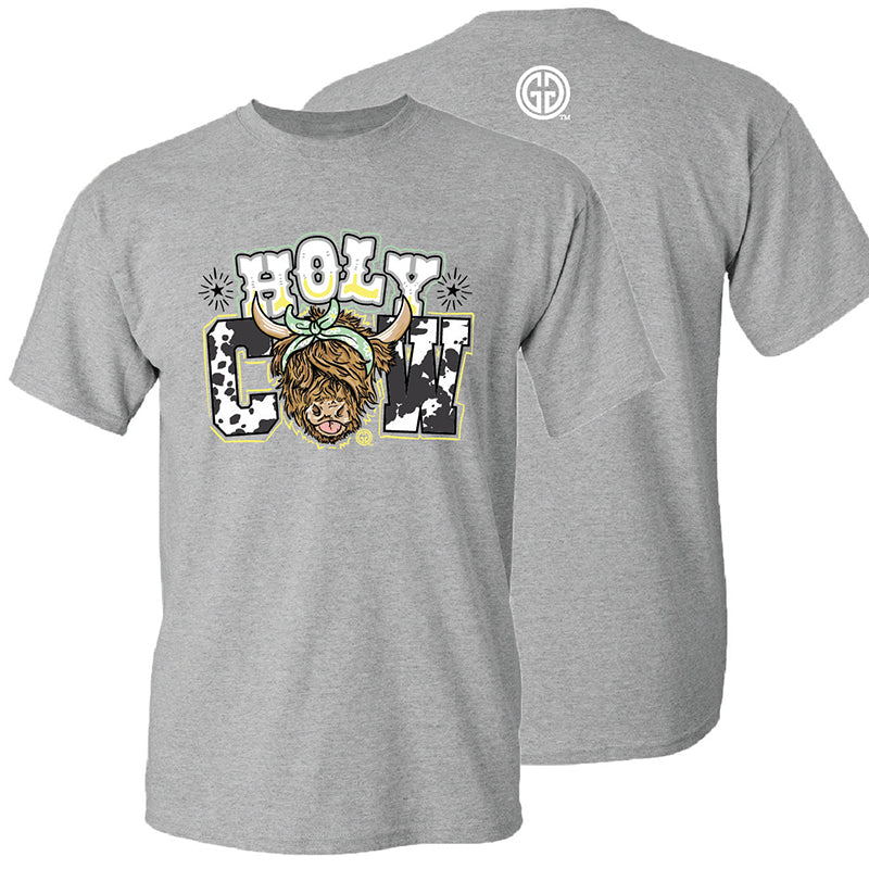 Girlie Girl Originals Highland Holy Cow - Adult & Kids T-Shirts, Sweatshirts & Hoodies apparel design preview 1